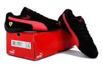 nouvelle puma chaussures x ferrari collection anti-fourrure rouge